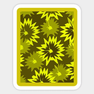 Yellow Flowers Sticker